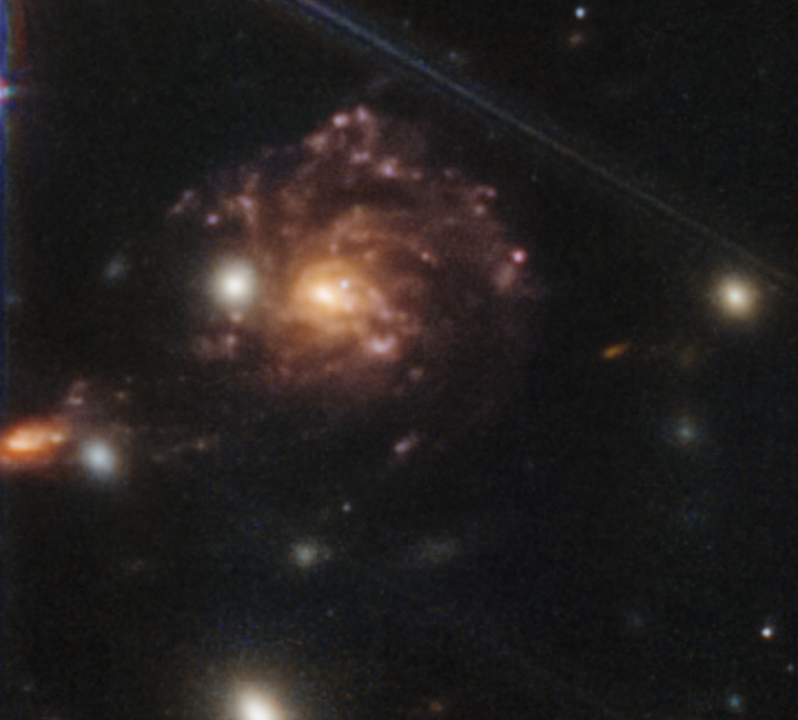 ErikaHamden's tweet photo. Look at these amazing galaxies! #JWST https://t.co/lvwhz0VY54