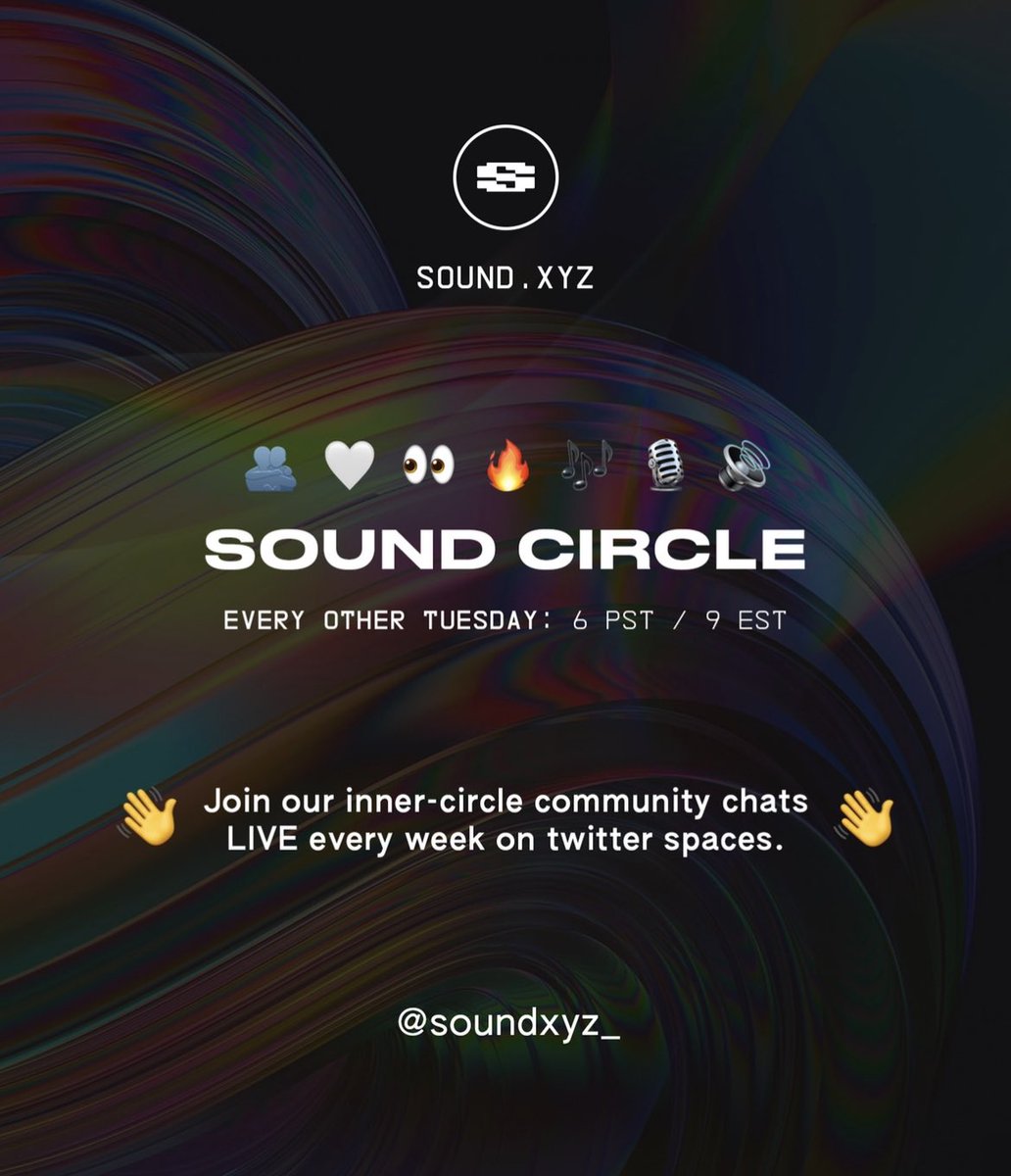 ImanEurope's tweet photo. tomorrow we are back for #SoundCircle and we got some surprises i can’t talk about yet but we’ll talk about all of them tomorrow! 😬just be sure to set your reminder and pull up!
6pm pst/9pm est. iykyk 👀👀👀
https://t.co/pH71Fp4w3d https://t.co/ZMet8aolzq