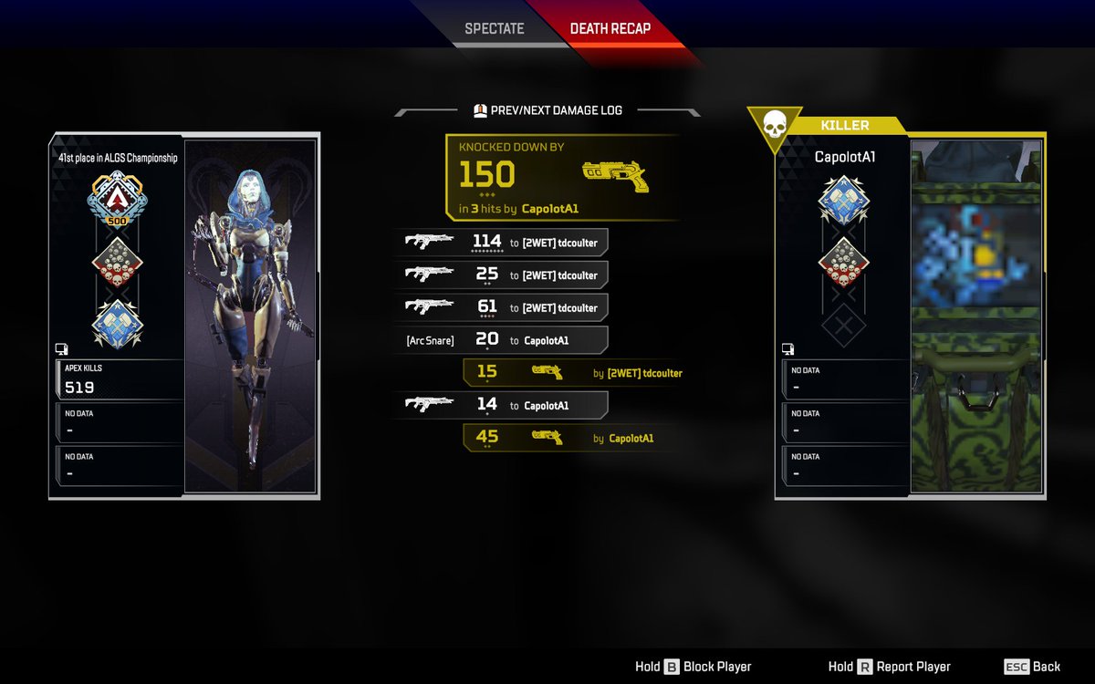 Mozam aimbotters in Arenas, how FUN! <a href="/RSPN_Hideouts/">Hideouts</a> #ApexLegends