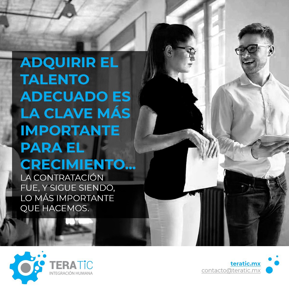 teraticmx's tweet image. Nosotros te ayudamos 😉 #headhunter #atracciondetalento