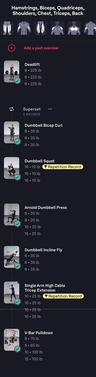 fosmire's tweet photo. I just hit a new Personal Record with @fitbodapp! Try my workout at https://t.co/XvlSYS4jOR https://t.co/7B3xRNwxCH