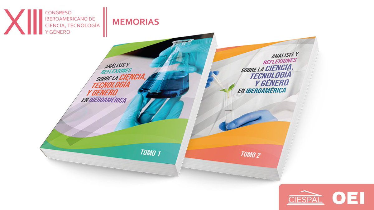 CIESPAL (@ciespal) on Twitter photo #CIESPAL y <a href="/OEIEcuador/">OEI Ecuador</a> compartimos las memorias del 👩🔬 XIII Congreso Iberoamericano de #Ciencia, #Tecnología y #Género, realizado en julio 2021.📗
Recuerda que la descarga es libre
Revisa los tomos 1 y 2 ➡️ ciespal.org/analisis-y-ref… #CIESPAL y <a href="/OEIEcuador/">OEI Ecuador</a> compartimos las memorias del 👩🔬 XIII Congreso Iberoamericano de #Ciencia, #Tecnología y #Género, realizado en julio 2021.📗
Recuerda que la descarga es libre
Revisa los tomos 1 y 2 ➡️ ciespal.org/analisis-y-ref…
