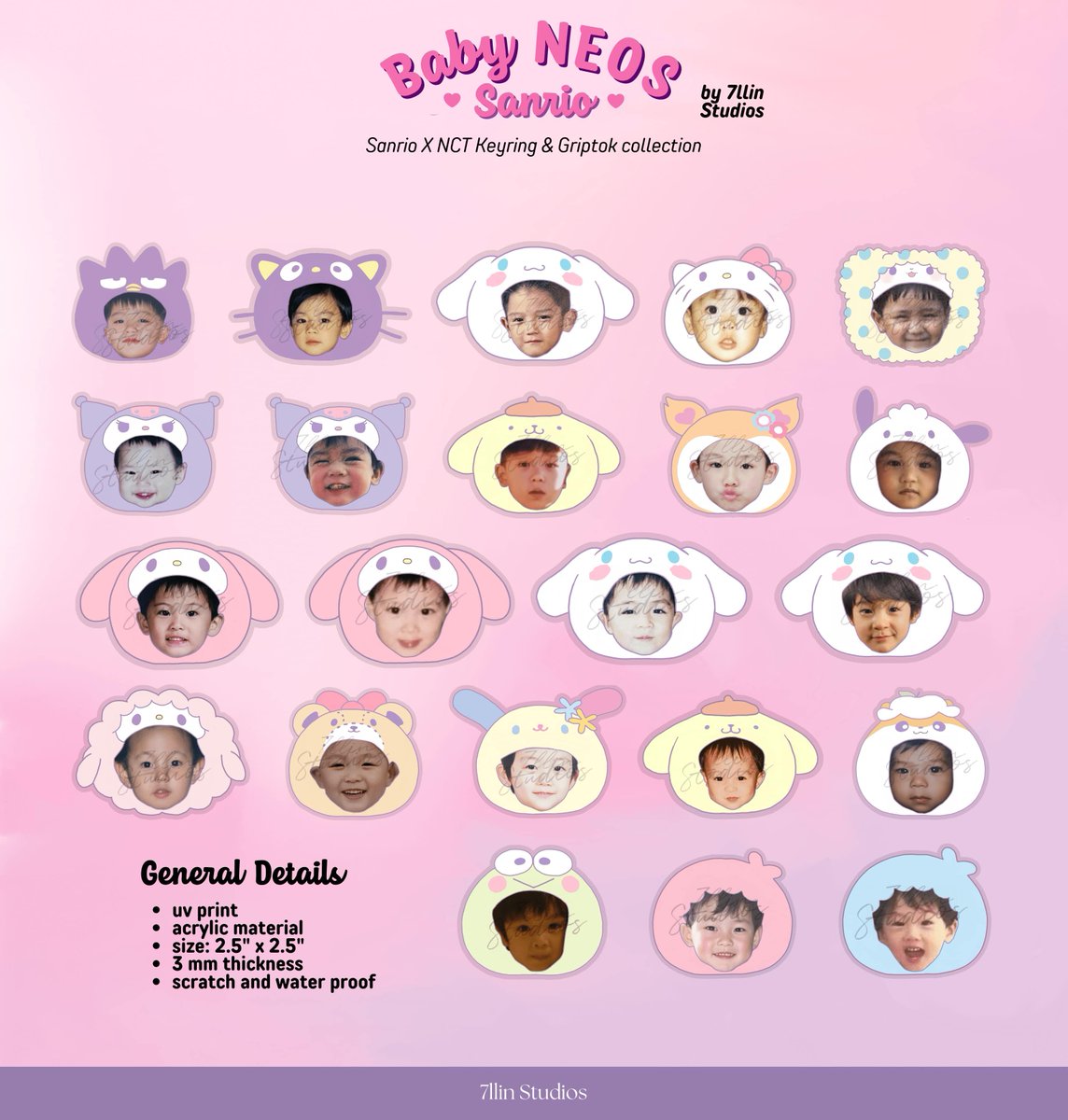 7llinstudios's tweet photo. [ wts lfb ph help rt ]

Baby Neos &amp; Sanrio 💗
#by7llinstudios

✧ keyring - 165
✧ griptok - 199
✧ set prices &amp; more details in pics
✧ DOO &amp; DOP: July 19

—for international orders, please dm us
🔗: https://t.co/KUX3w69kC4
giveaway: follow + like + retweet + tag 2 moots https://t.co/AXbjNct5Zl