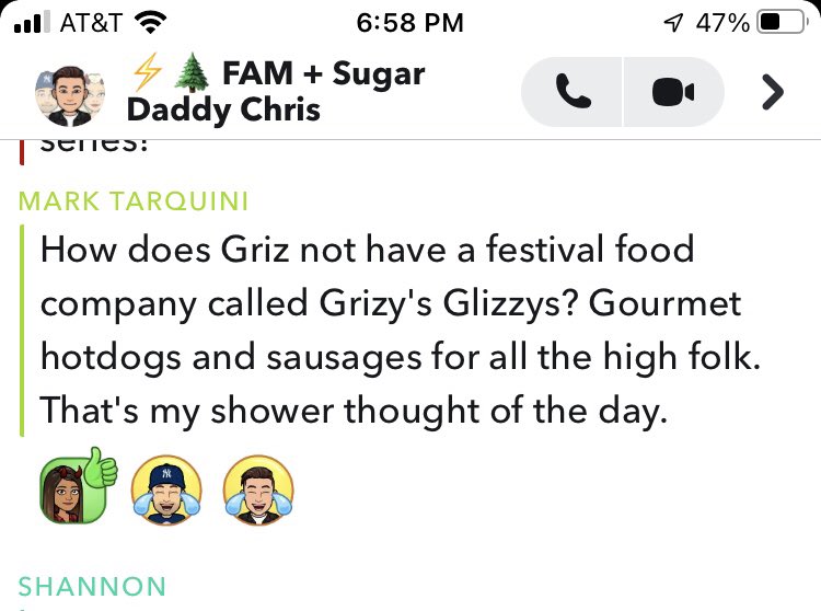 StephanieLynn56's tweet photo. @Griz this man might be on to your next big idea🤣😇 https://t.co/9dRJAwbVga