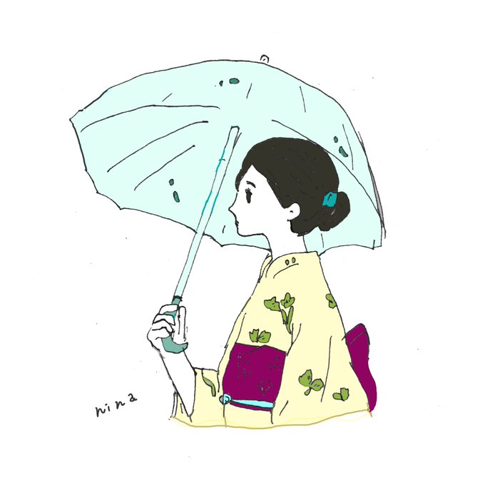 梅雨のtwitterイラスト検索結果