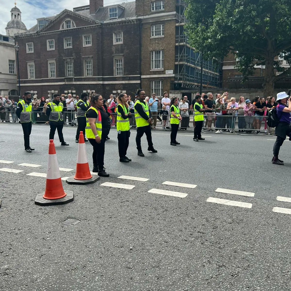 ResponsecLtd's tweet photo. On Saturday 2nd of July we was Proud to be part of the Annual Pride London Parade for Underbelly Limited. Our Security &amp; Stewading Team worked at the end of the route by Whitehall and all had a great Day engaging with the event goers and general public

#pride2022 #teamresponsec https://t.co/gIXTWGlh5A