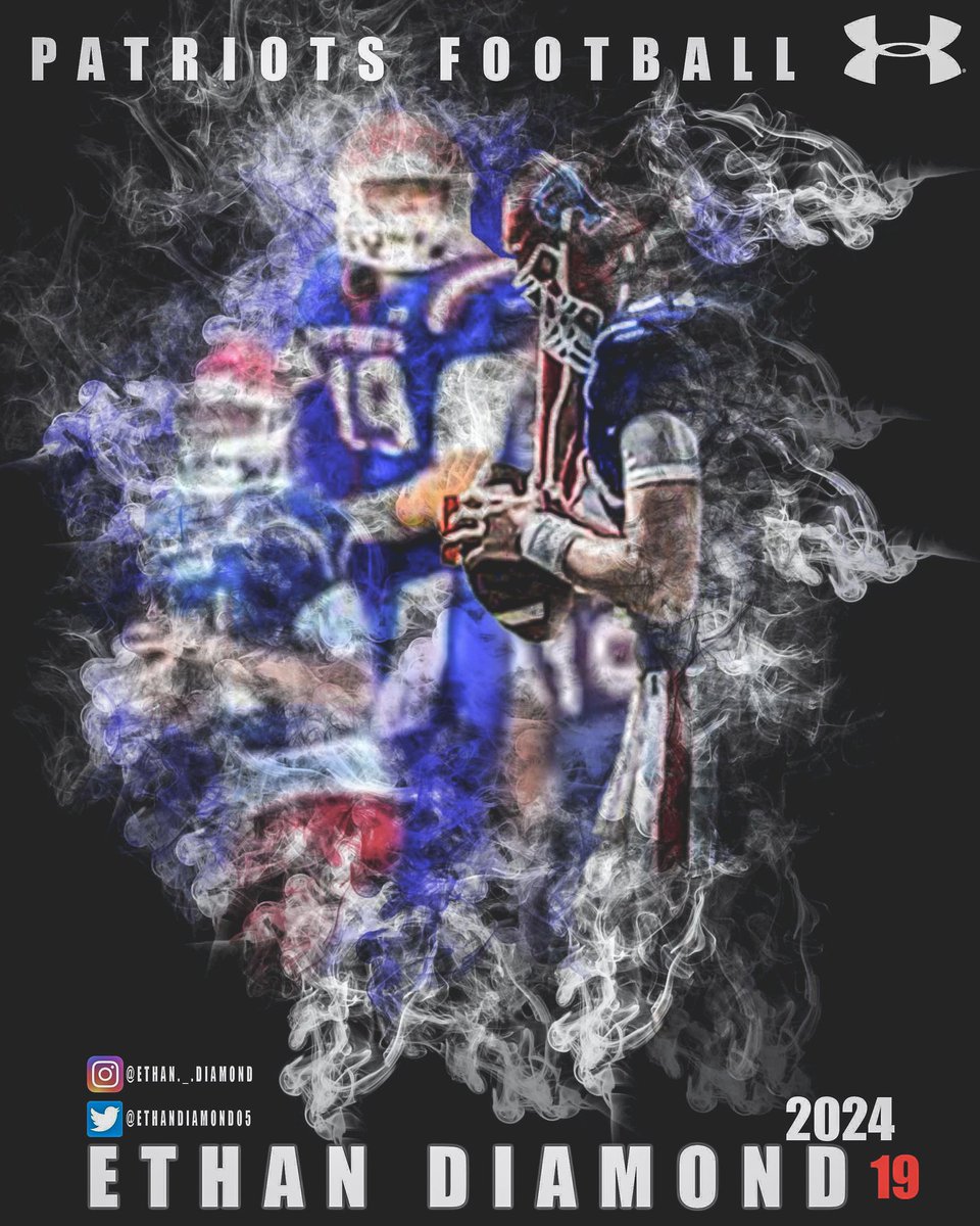 vstargraphic1's tweet photo. Awesome getting to work with @coachsdiamond and Patriots football on a player graphic.

If your program needs player banners let me know. Great way to display kids around the field house for all to see! Not just Twitter use but have these around town and the school! https://t.co/LFfepJG7ig