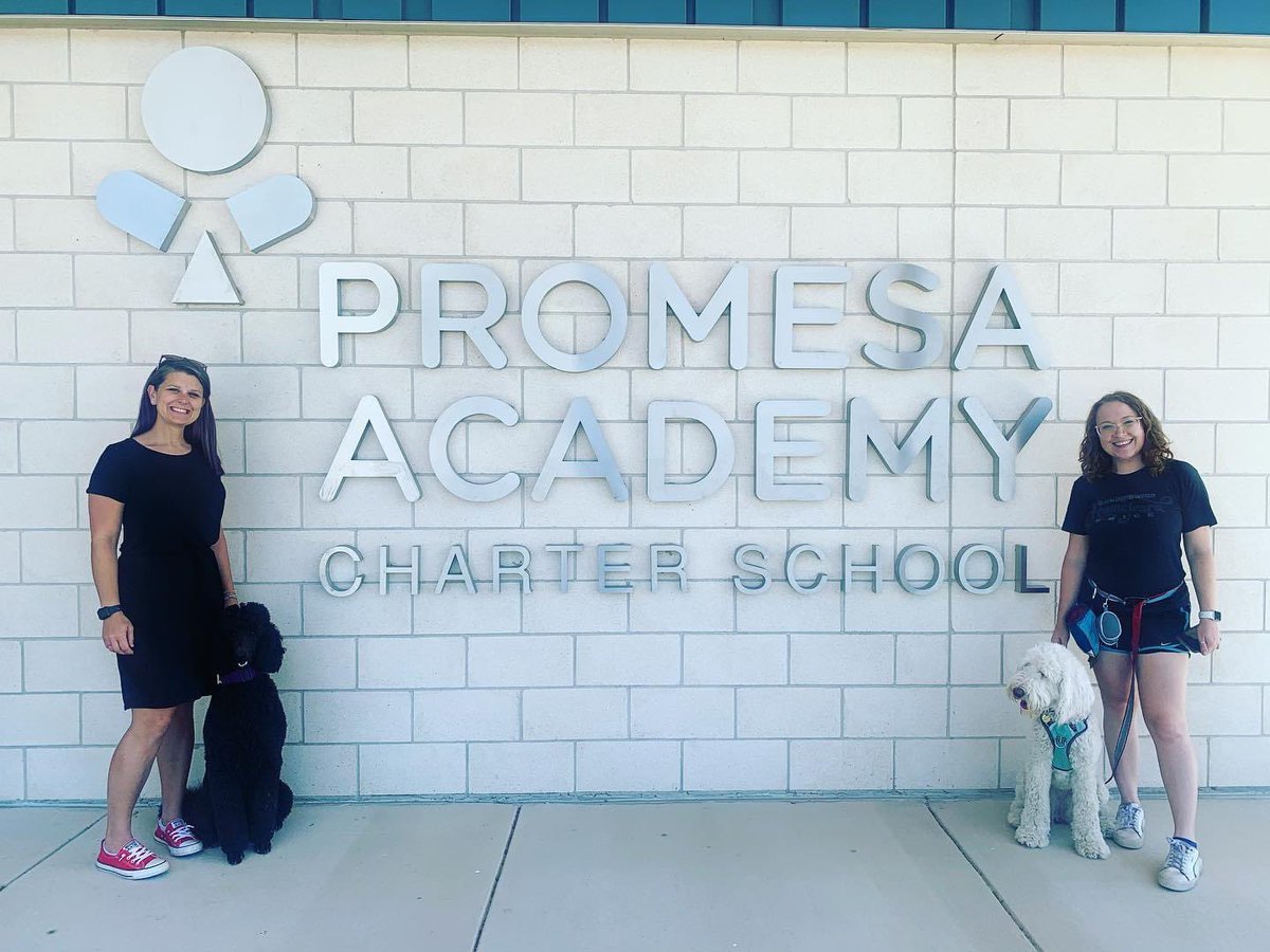 LoneStarTeacher (@sammisheather) on Twitter photo Storm and Lorelai met today at Promesa! We can’t wait to bring therapy dogs to school! #bethechange #inspire #therapydogs <a href="/PromesaAcademy/">Promesa Academy</a> Storm and Lorelai met today at Promesa! We can’t wait to bring therapy dogs to school! #bethechange #inspire #therapydogs <a href="/PromesaAcademy/">Promesa Academy</a>