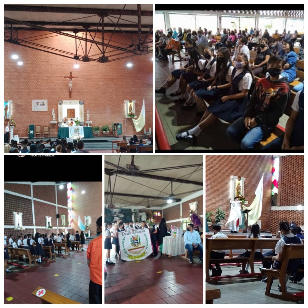 #11julio Misa de Acción de gracias por culminación de 6to grado de los estudiantes de la <a href="/EscLaConcordia/">EBN La Concordia</a> en la Parroquia ~El Rosario~ @MPPEDUCACION @ZonaEducTachira <a href="/Crazet2011/">Crazet2011</a>