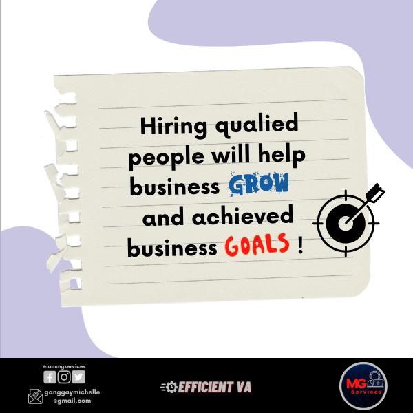 iammgservices's tweet photo. Hiring qualified people that will help you grow your business and achieved goals begins with a dependable person who is well informed😉👌🏻 about the needs of the service🗃️🧑🏻‍💻.
📌Facebook Page: https://t.co/WT1OGkCltV

#mgservices #efficientvirtualassistant    #virtualassistant https://t.co/QBE9uJQJiE