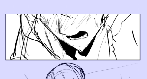 下描き全部終わったのでえらい 