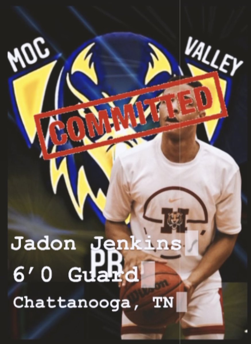 MocPrep's tweet photo. We want to welcome Jadon Jenkins (@JadonJenkins4) out of Chattanooga, Tennessee to the Moc Valley Family. #DaRealMVP🦅 #Chattanooga #MocPrep #MocValley https://t.co/y29VdK4zxe