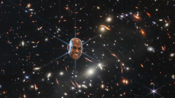 mel tucker in space