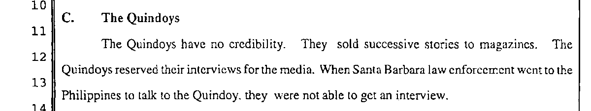 MJJRepository's tweet image. 8 years in, James still uses the fully discredited Quindoy gossip in his final appeal. Quindoys were paid to tell all in 92 (Geraldo, Hard Copy) but had only enduring things to say about working for MJ.

As soon as Chandler allegations hit they offered newfound pay-to-say sleaze.