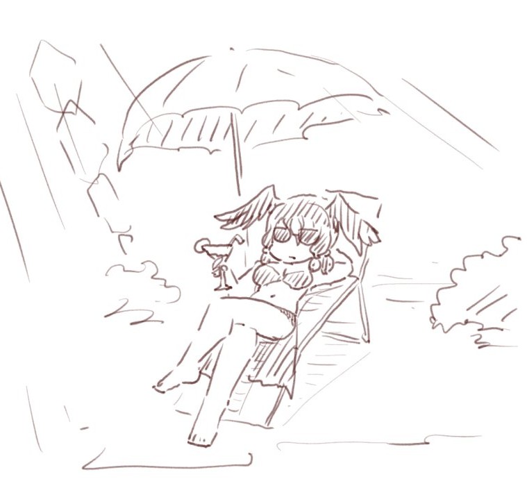 ひなたぼっこヤタin夏 