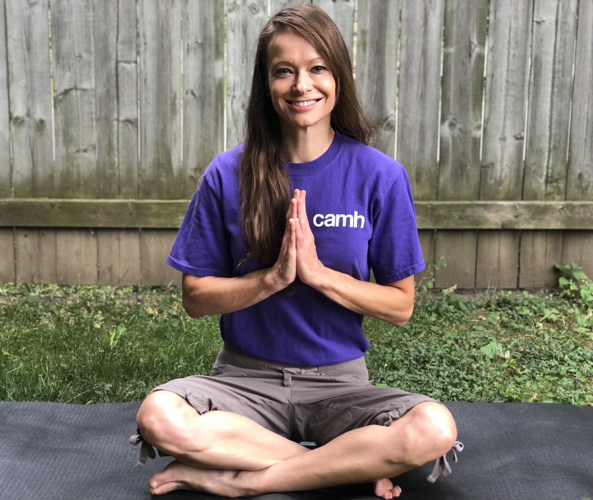 EvonneYoga's tweet photo. Grateful for 4 wonderful years of teaching trauma-informed #yoga & #meditation for #mentalhealth & #addiction with @CAMHNews!
Thank you to #GiftsofLight of @camhfoundation, the clinicians & all the clients whose determination is an inspiration every day. #MentalHealthIsHealth https://t.co/wj2Fs2SpMr
