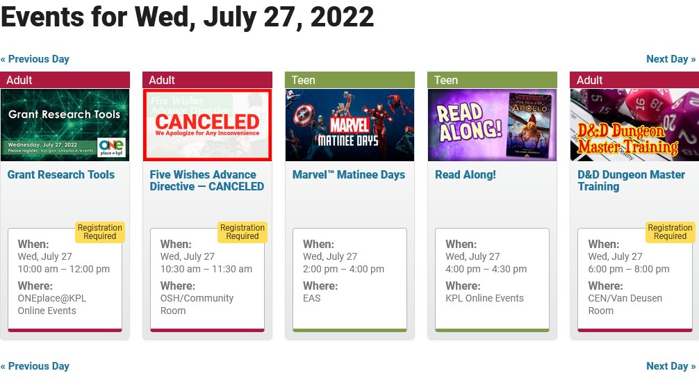 jeffmesser's tweet photo. #KzooLibrary Central branch plans to open 4 hours late at 1 p.m. on Wednesday, July 27 for #ActiveShooterTraining.  This closure is not currently listed on the public website 📅. https://t.co/5h4K3IRg8p