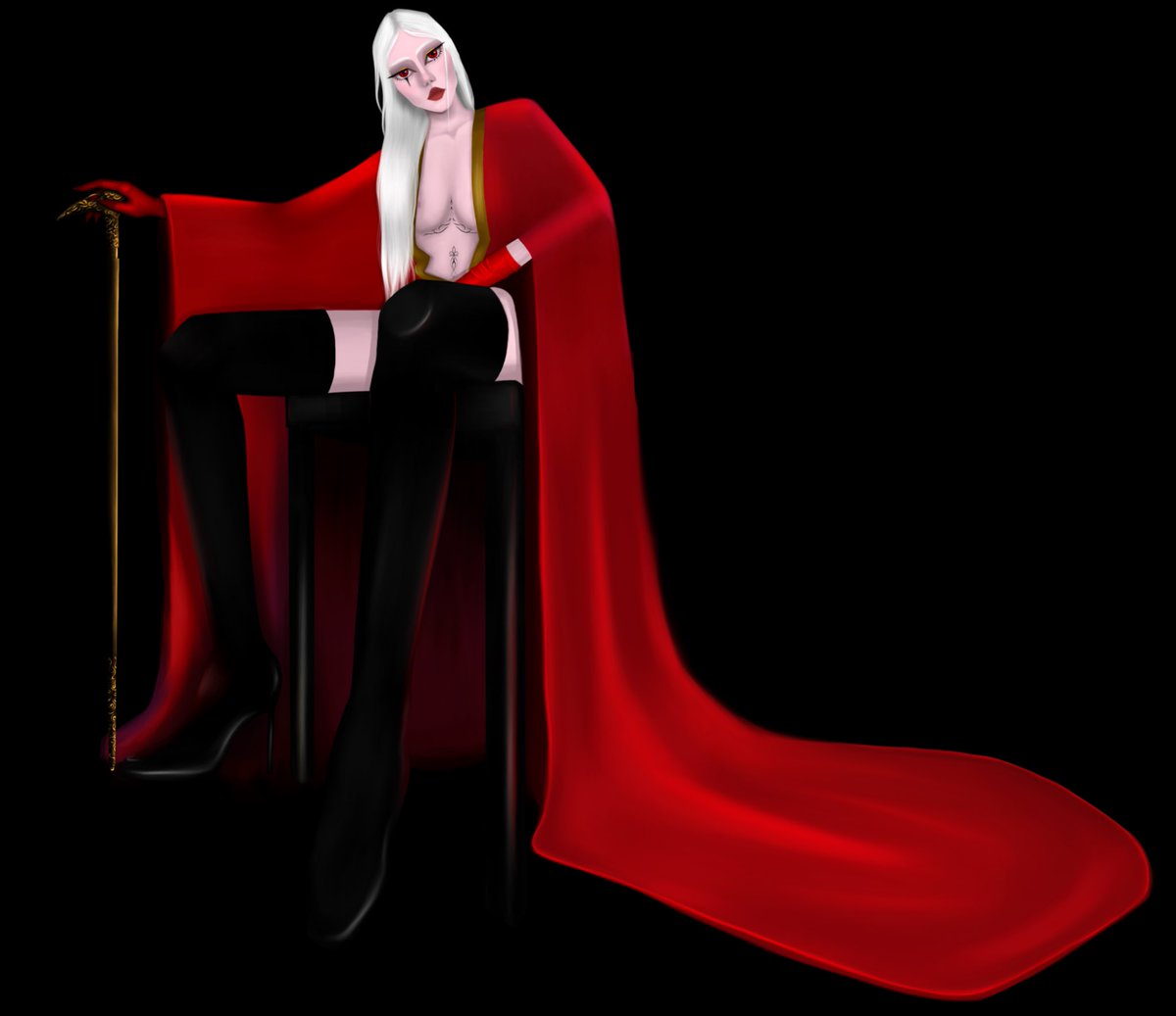 Two of my newest drops on <a href="/foundation/">Foundation 🌐</a> 
“Lilith” &amp; “Luck of Evil”🩸

Floor price : 0.07 $ETH 
✨Open to Offers✨

Check it out here 
foundation.app/@Nilloart/nill…

#NFT