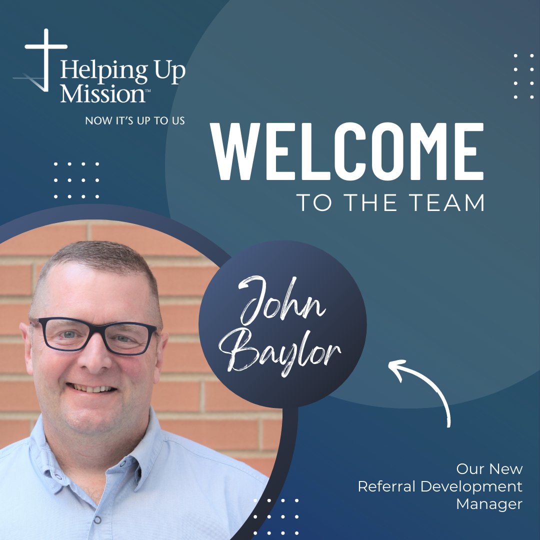 HelpingUp's tweet photo. Welcome to the Team John (Jay) Baylor as our New Referral Development Manager! It is time to #BuildABetterBaltimore #TeamHUM #inspiringhope https://t.co/izLCtA5gL3