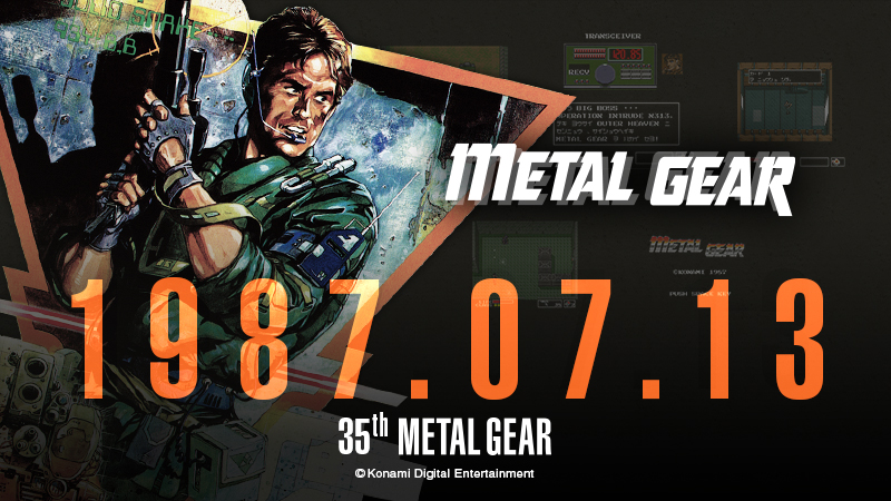 ❗

Today marks the 35th anniversary of the #METALGEAR series! Thank you to everyone that enjoyed and celebrated the series so far. We ask for your patience as preparations are underway to make the temporarily removed titles available again. #MG35th