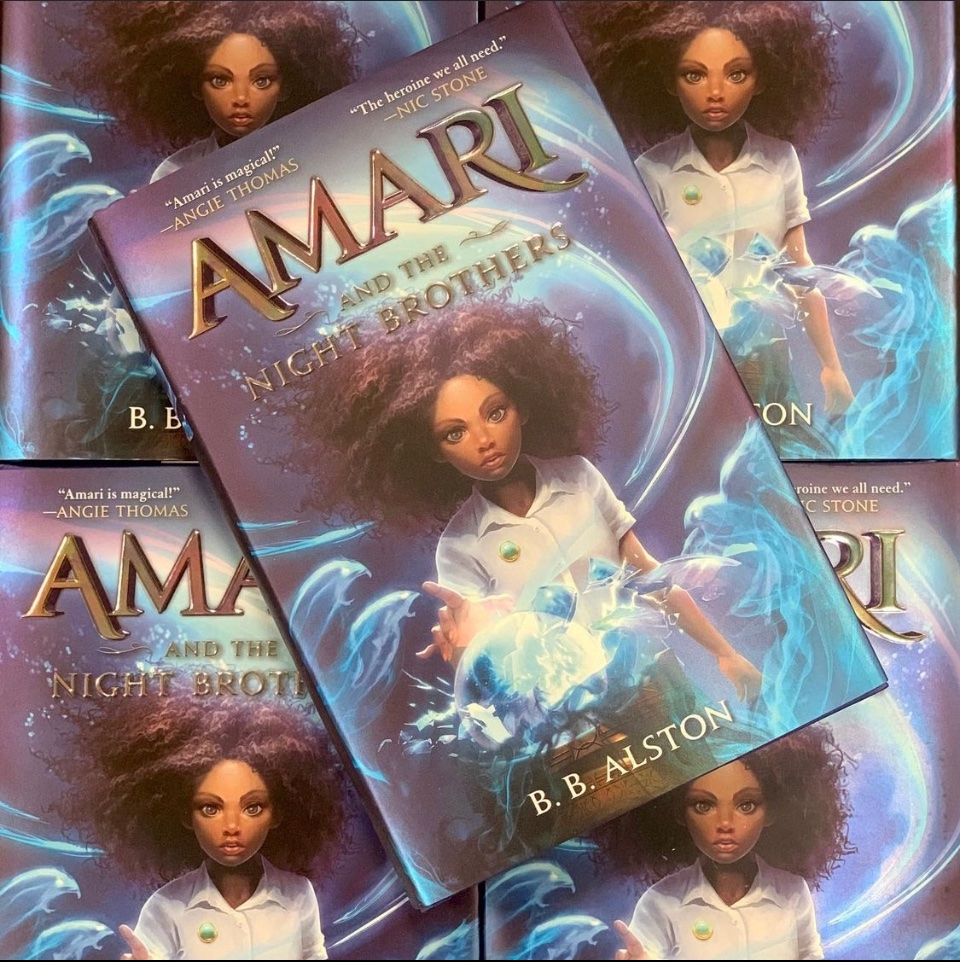 bbalston's tweet photo. July reminder that teachers and librarians can always request a free copy of AMARI AND THE NIGHT BROTHERS. Just send a DM 📚❤️ https://t.co/Bek7eyjjgG