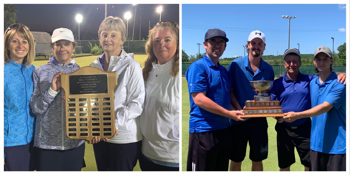 LawnBowlsNS's tweet photo. Congrats to Team Braeden Campbell and Team Tammy Foster-Veinot on successfully defending their Provincial Fours Championship titles this weekend in Bedford! They’ll be off to represent @LawnBowlsNS at the 2023 Canadians (in addition to this year’s too!). #GoNSGo https://t.co/tSyCcGXIPV