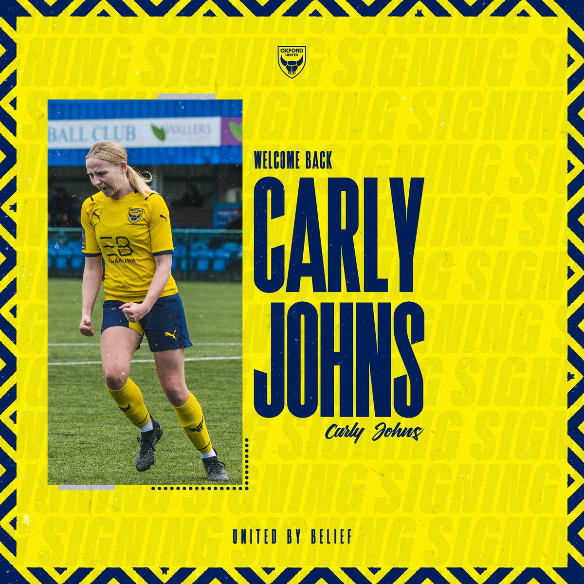 TalkingOUWFC's tweet photo. π₯ππ§πππ‘ππ | A huge welcome back to the 2021/22 Players' Player of the Year Carly Johns for the 2022/23 season. #CJ9
βοΈ @carlyajohns
#OUWFC | #UnitedByBelief https://t.co/aJ1qxcnfqq