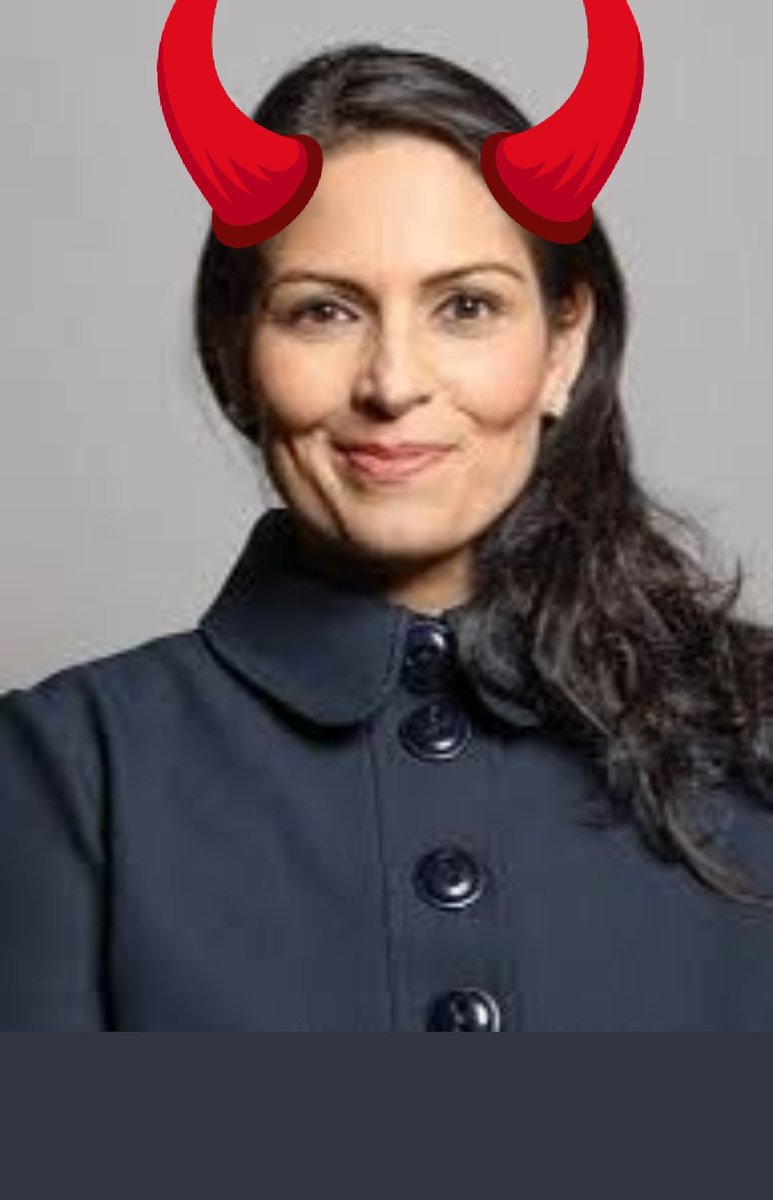 Okoye95102231's tweet photo. @guardian Priti Patel be like, imma out do Boris and hate certain people even if she has leave to remain. Priti'parents were not born here ...#torieshateblackpeople
#LyingToryScum #toryracists #patelOUT #kemiOut #SunakOUT #javidout #zahawiout #KwartengOut #ToriesOut #racistsOut https://t.co/IHmPrum30D