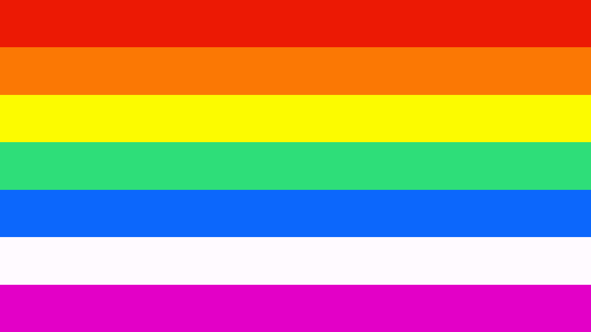 Pride flag but actually it's a monster hunter sharpness meter