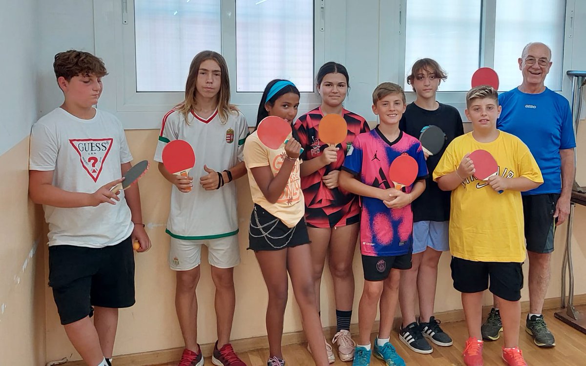 El futur del ping pong està garantit a Fontetes