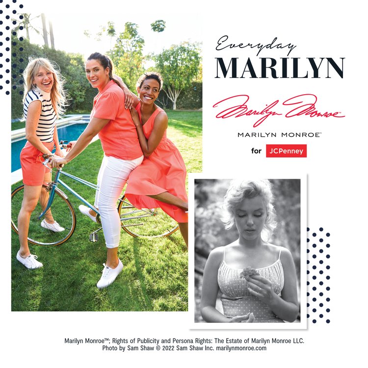 JCPenney Designs Limited-Edition Collection Inspired by Marilyn Monroe's  Off-Duty Looks