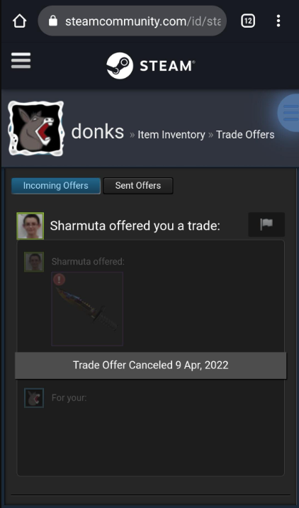 donkssssss's tweet photo. MUCH DELAYED POST - Be careful

I have been debating whether or not I should make this post, but after months of consideration I will try to get my money back once and for all. In April, @playwtfskins/@playcsgolive refused to refund and ban me due to a failed withdraw. 

(1/?) https://t.co/1LyCTwuwCp