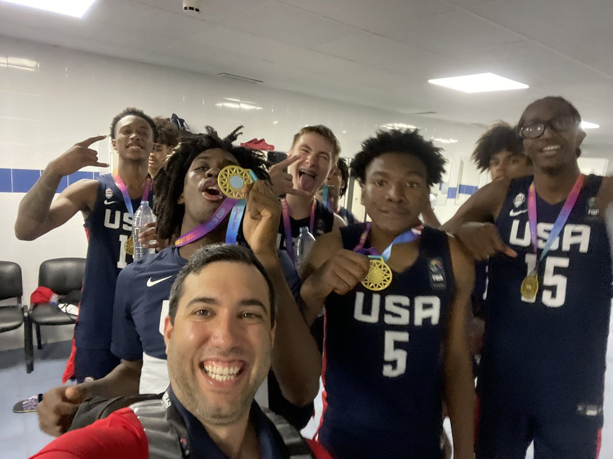 Mission Accomplished!!!  Congrats to the U17 USA basketball Team (@usabjnt)on the Gold Medal!! It was an honor to be part of the Team! #USABMU17 #usabasketball #gold