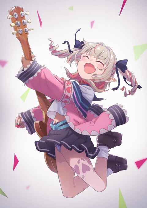 ギター弾いてるりりむちゃん好き 