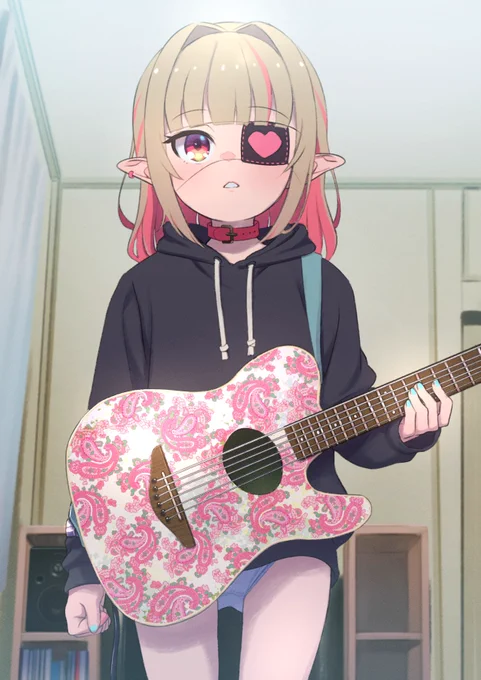 ギター弾いてるりりむちゃん好き 
