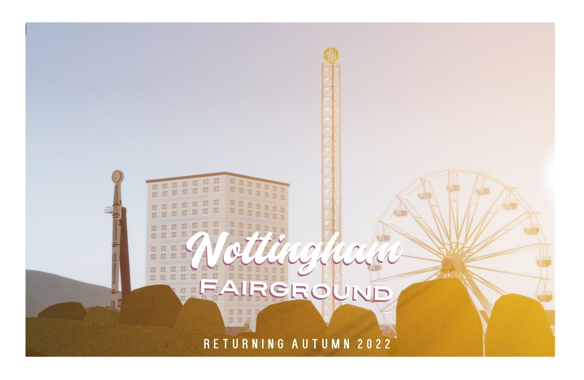 PP_Rblx's tweet photo. Yes that's right, we are back! 
#ROBLOX #NottinghamFairground

Returning in Autumn

See you then! https://t.co/z5C5kLt2Ou