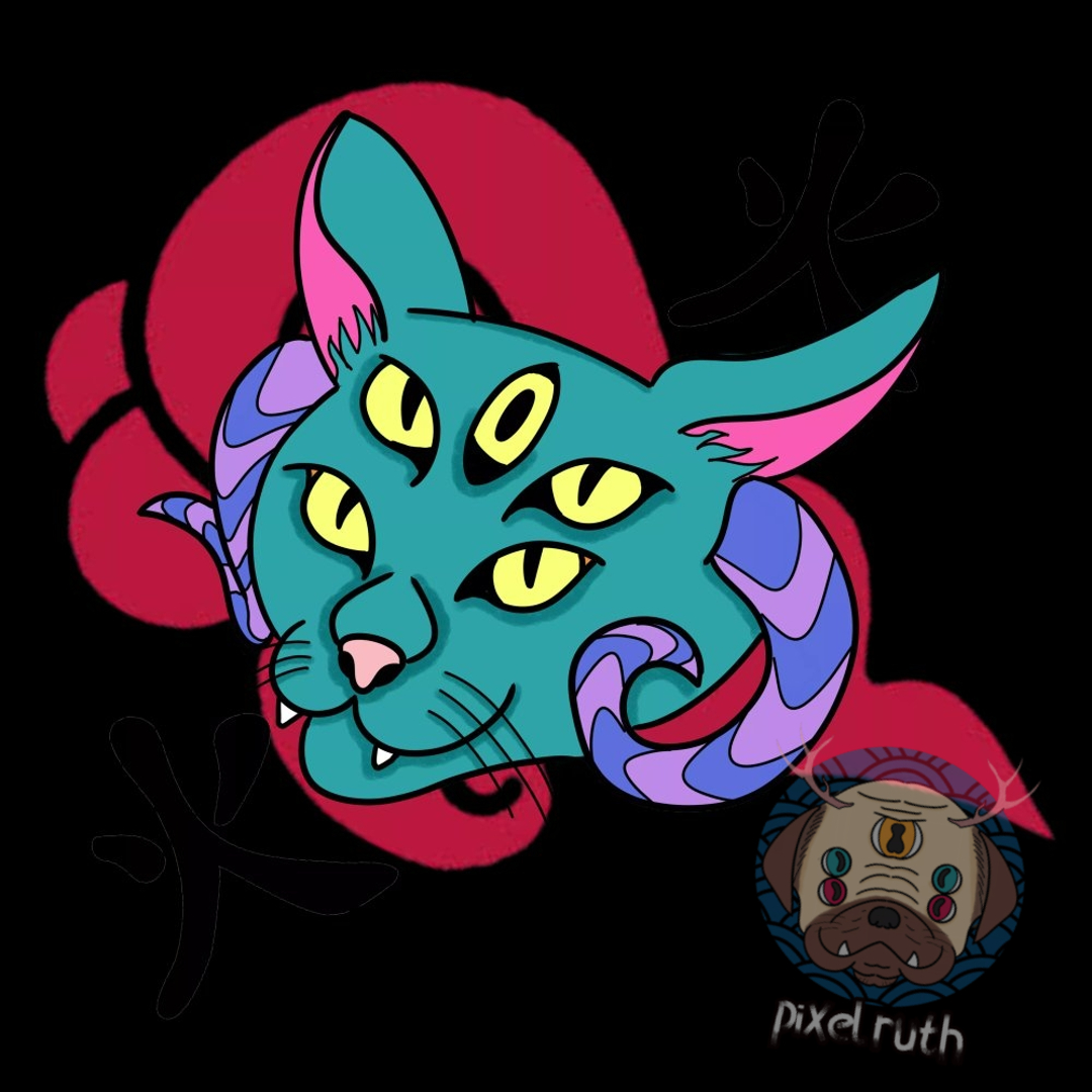 PixelRuthArt's tweet photo. neko oni // digital art
#digitalart #digitalartist #digitalartwork https://t.co/Jy5BtiRgVt