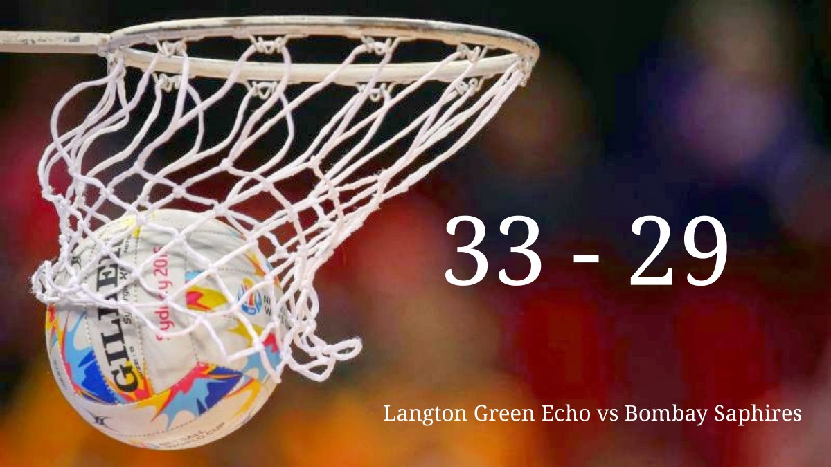 Langton Green Echo vs Bombay Saphires