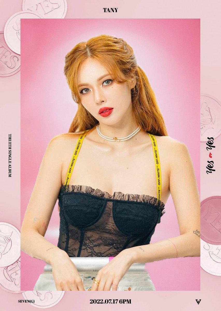 SEVENG_twt's tweet photo. Seven(G) (세븐(게이)) TEASER IMAGE
#TANY #타니

1st Single Album 'Yes or Yes'

2022.07.17 DOM 6PM

#SevenG #세븐게이
#Garat #가랏
#Cunet @CunetNR https://t.co/9YJl9pOpgZ