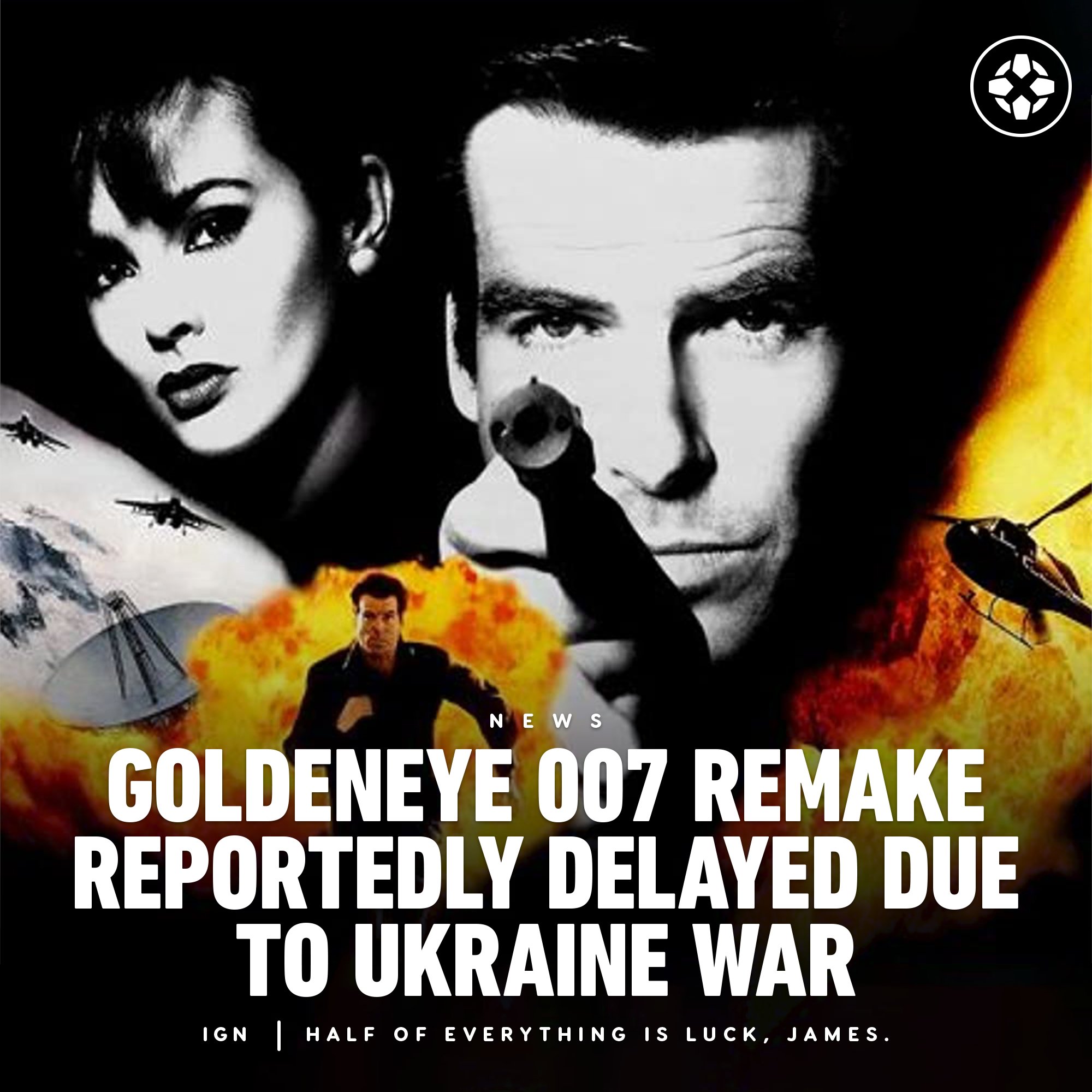 GoldenEye 007 Remake Reportedly 'In Limbo' Due to War