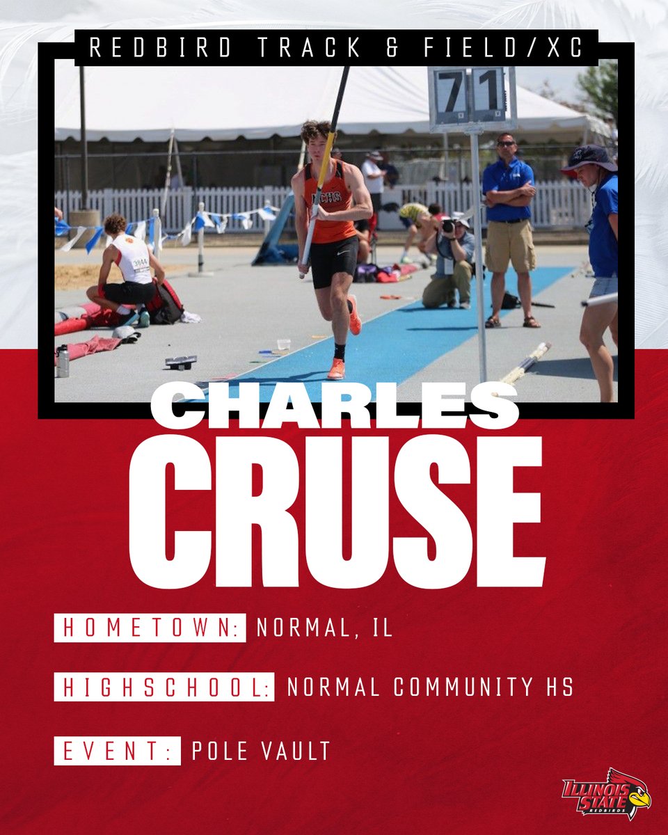 Adding a local talent to the pole vault squad 💪

Welcome to the Redbird family, Charles!

#redbirdTFXC #WeAreOne