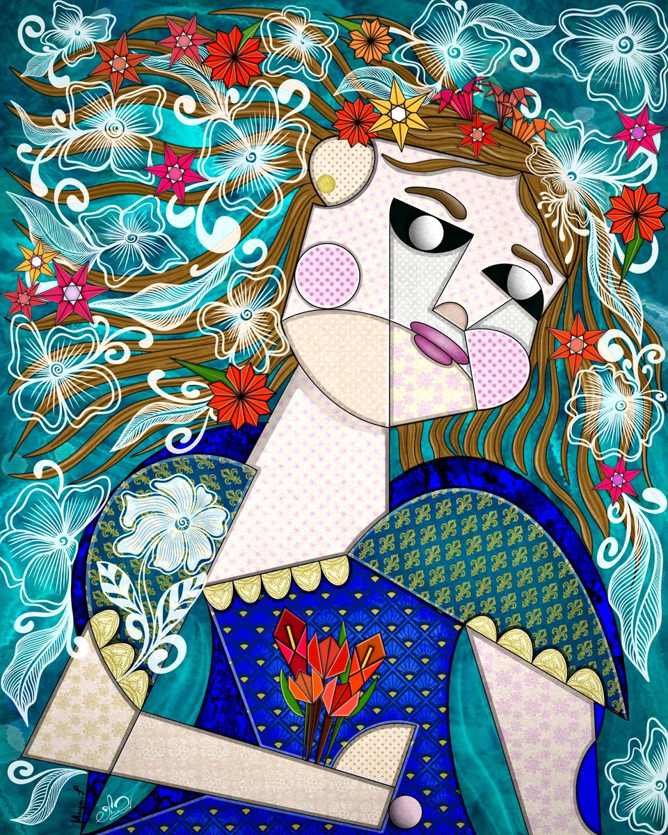 <a href="/DropYourNFT/">Drop Your NFT</a> OPHELIA 🌺
Tribute to Shakespeares Hamlet 
Collab with <a href="/AnnaLZubarev/">ANNA Z U B A R Ξ V</a> 

opensea.io/assets/ethereu…