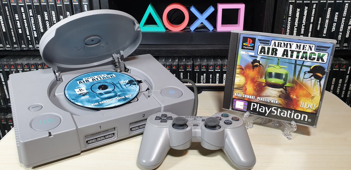 PS1Archive's tweet image. #PS1Archive Here are all the Army Men games that I have! I think there are 10 on the #PS1... I can imagine there is a lot of nostalgia for these TPS games, so was the gaming press&apos; &apos;quantity over quality&apos; opinion a little too harsh? 🤔 #PSX #PlayStation #RetroGames #GamersUnite