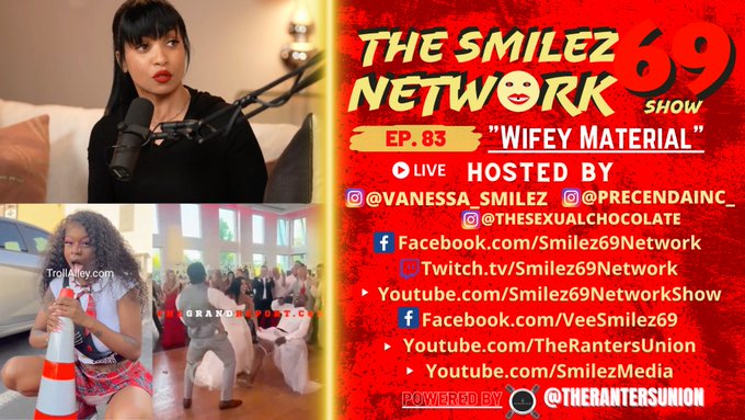 Wtf is wifey material ?  Tonight on @smilez69network 💍 Hosted By @VeeSmilez  https://t.co/jFevAvYIoV #wifeymaterial<a class="tags" target="_blank" title="On Twitter" href="/?out=eyJ0eXAiOiJKV1QiLCJhbGciOiJIUzUxMiJ9.eyJpYXQiOjE3MjMxMzY1NTksImlzcyI6InR3cG9ybnN0YXJzLmNvbSIsIm5iZiI6MTcyMzEzNjU1OSwiZXhwIjoxNzU0NjcyNTU5LCJyZWRpcmVjdF91cmwiOiJodHRwczovL3R3aXR0ZXIuY29tL3NtaWxlejY5bmV0d29yayJ9.IMUhfJnuw3req1TyNI8OIrUjfHKeZvUHbF9FOSqas_hp9RwaoDSPNi_2YMDlGRV8020BRgx09jzzRstUlyg6xA">@smilez69network</a><a href="/tag/relationshipgoals"class="tags"><span>#relationshipgoals</span></a><a href="/tag/wifey"class="tags"><span>#wifey</span></a><a href="/tag/hubby"class="tags"><span>#hubby</span></a><a href="/tag/relationships"class="tags"><span>#relationships</span></a>
