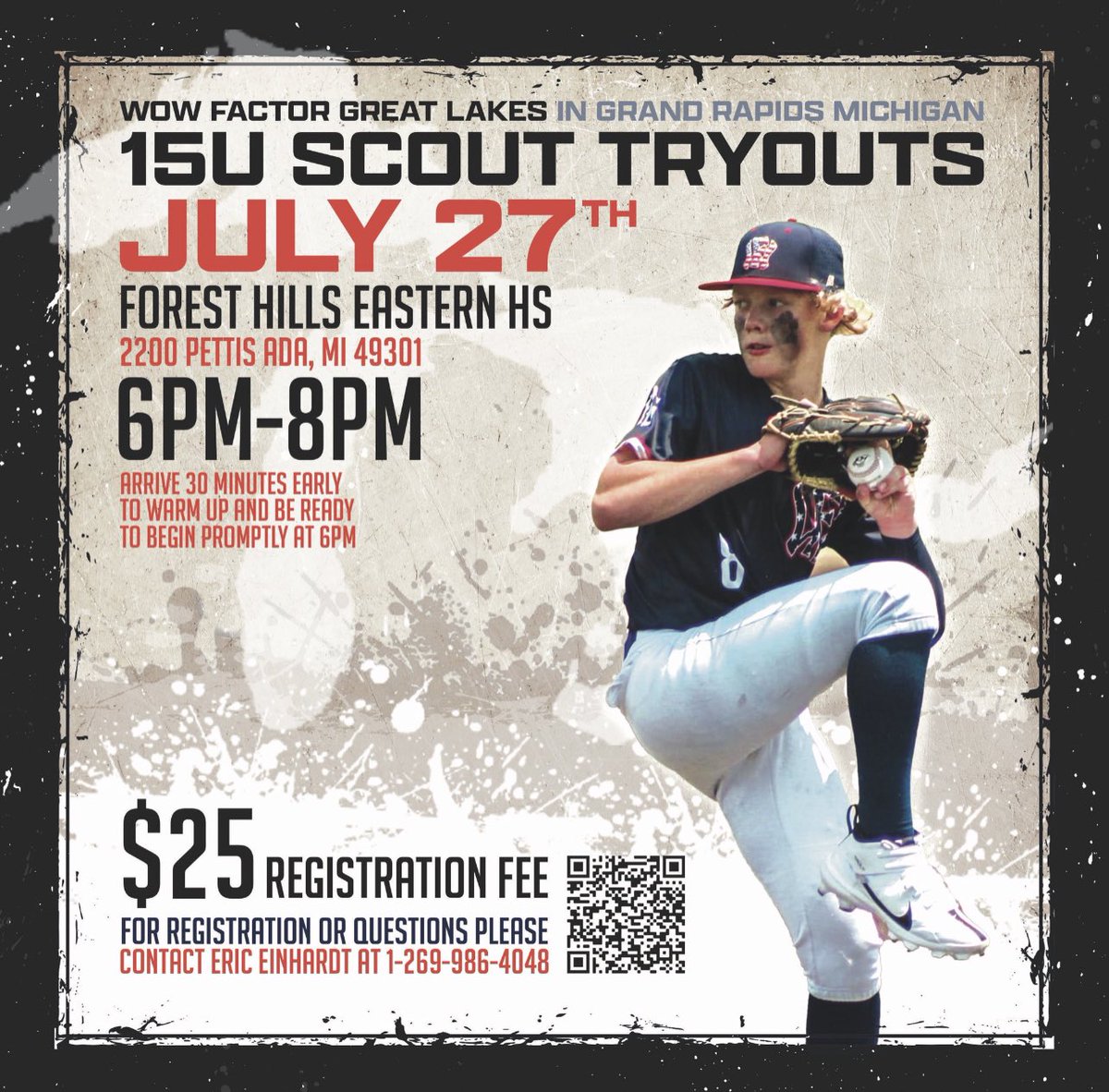 🚨New Tryout added for our 15U Scout team in Michigan 

#WFNation