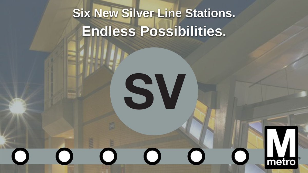 We just got w-ORD that the #SilverLineExtension is coming soon! <a href="/wmata/">Metro Forward</a> declared the project
has reached Operation Readiness (ORD). Now, Metro will conduct operational training &amp;
testing, and the official opening date will be decided. wmata.com/silverline
