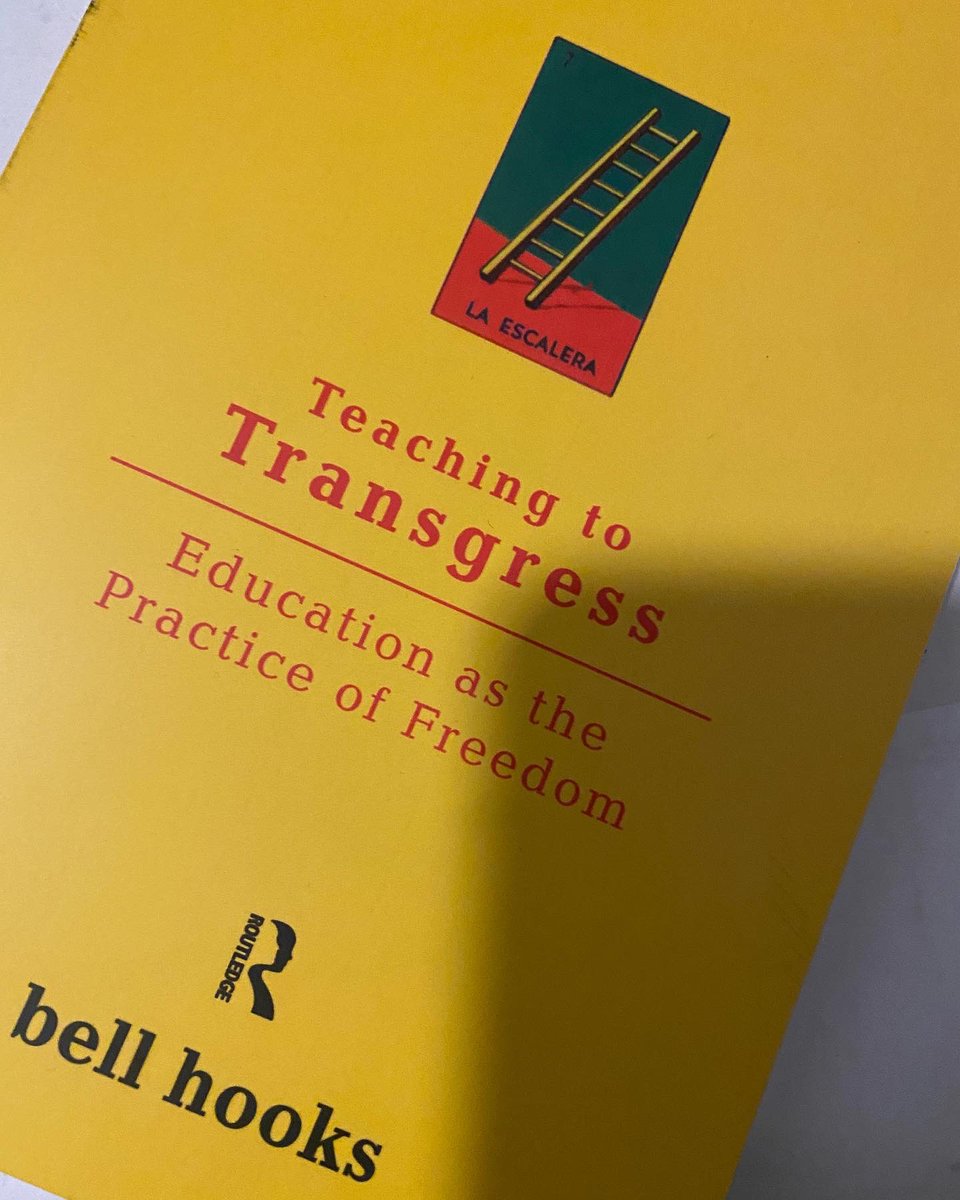 simoncharwey's tweet photo. In conclusion, “The terms of an ordinary classroom that society had deemed acceptable in the past are no longer applicable to the diverse group of minds within it.” - @bellhooksinst
#engagedpedagogy #classroom #teachingtotransgress #education #teaching #teachingandlearning https://t.co/xVjp1lpv4Q