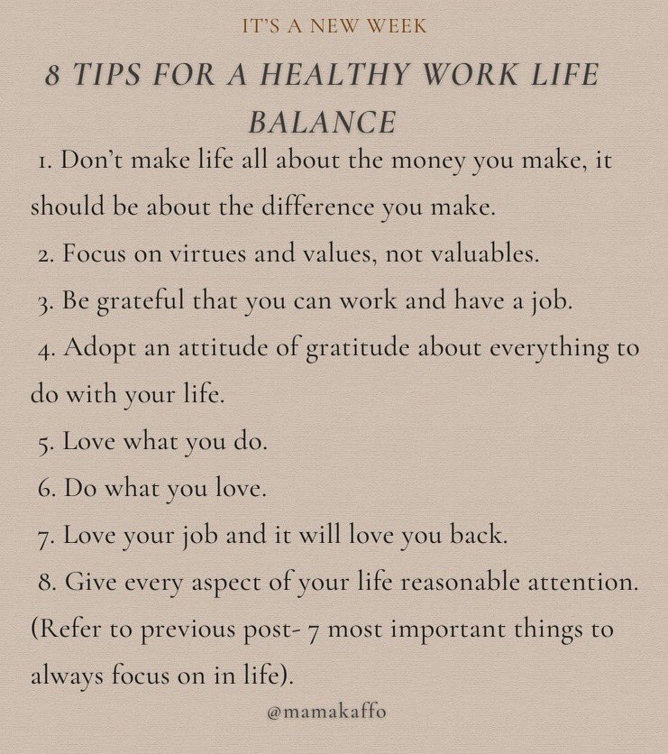MamaKaffo's tweet photo. #grateful | #work | #balance | #worklifebalance | https://t.co/5yloCsRmnq