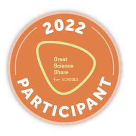 ScienceVittoria's tweet photo. Thank you to @GreatSciShare for giving us a participation badge. The kids really enjoyed the challenge as well as the events where they discovered so much! https://t.co/EIwW3j7WaX