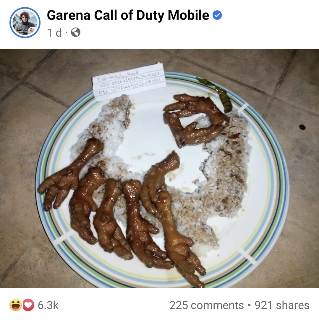 ThisZelixGuy's tweet photo. Wtf is Garena posting?! https://t.co/CPOSbW88j0